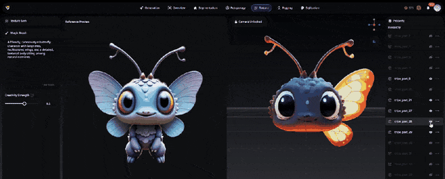 No Modeling Skills Needed! VAST Upgrades AI Tool with One-Click Rigging and Magic Brush — figure 3