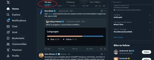 Musk Rarely Concedes: Open-sources X Recommendation Algorithm, Self-Deprecatingly Calls It 'Terri… — figure 5